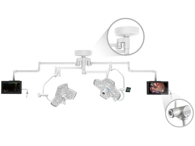 Видеосистема хирургического светильника Mindray Video Solutions — Гибкая модульная конструкция