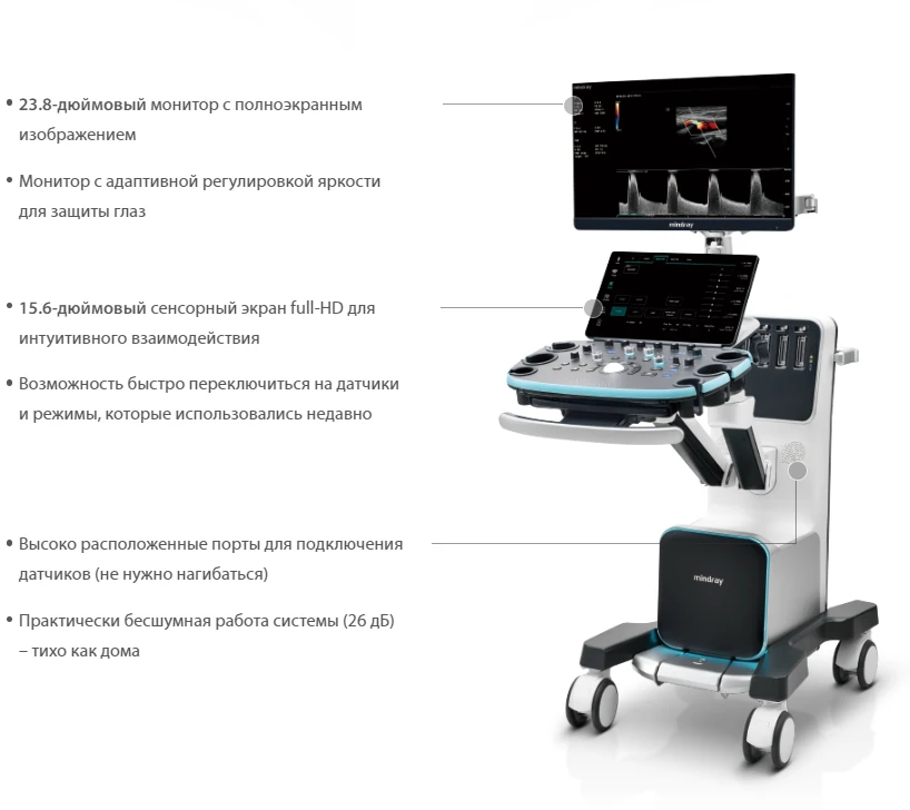 УЗИ аппарат Mindray Resona I9 — Быстрое обеспечение высококачественной медицинской помощи
