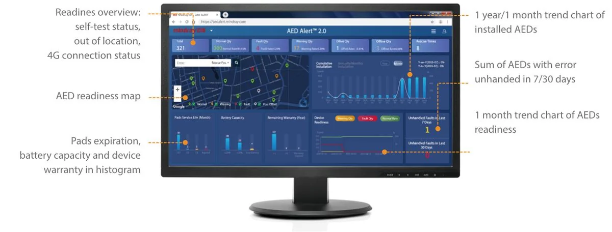Дефибриллятор Mindray AED-Alert 2.0
