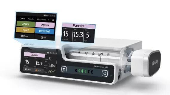Инфузионный насос Mindray BeneFusion e Series — safeDose™