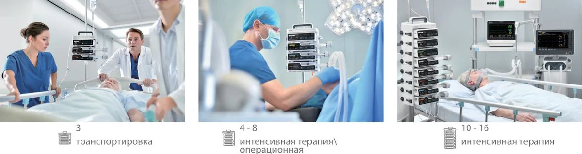 Инфузионный насос Mindray BeneFusion e Series — широкий выбор вариантов подключения