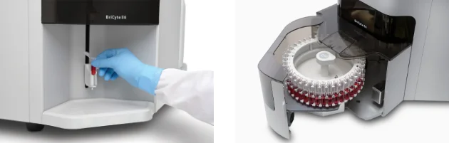 Проточный цитометр Mindray BriCyte E6 — два режима загрузки