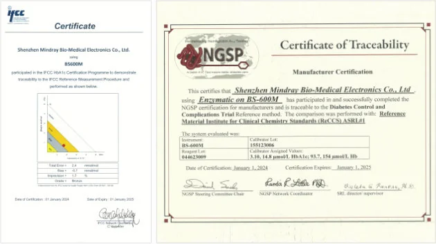 Биохимико-иммунохимическая система Mindray M680 — hbA1c по цельной крови