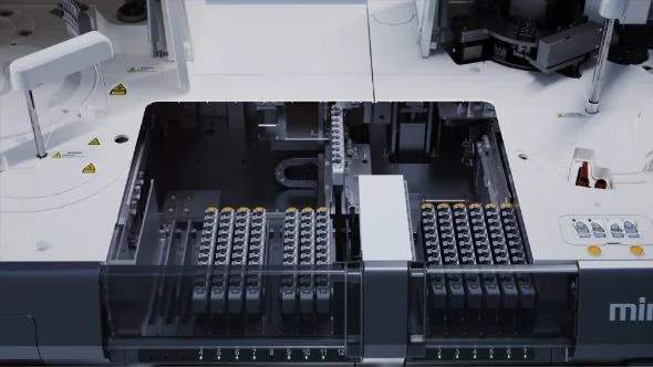 Биохимико-иммунохимическая система Mindray M980 — работа с пробами